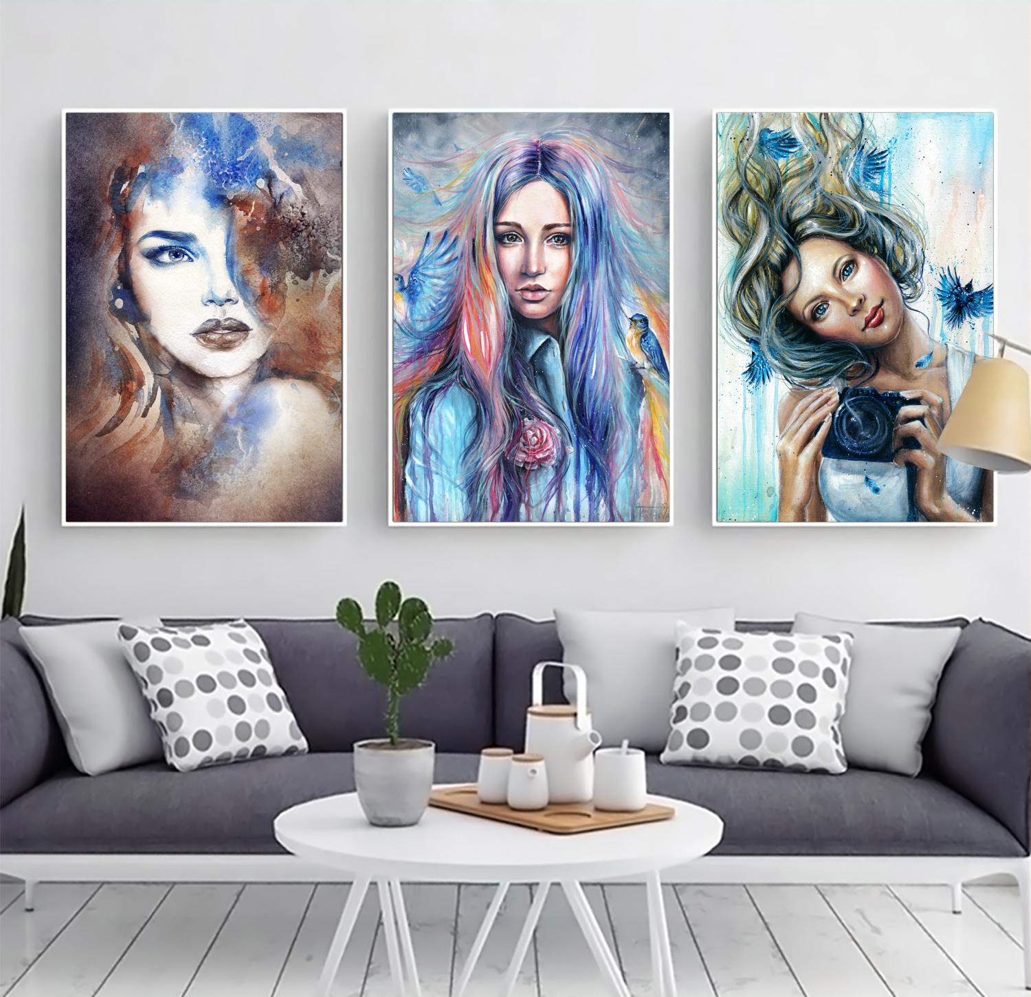 Thảo luận, tranh trừu tượng, ý nghĩa, cách treo chuẩn đẹp