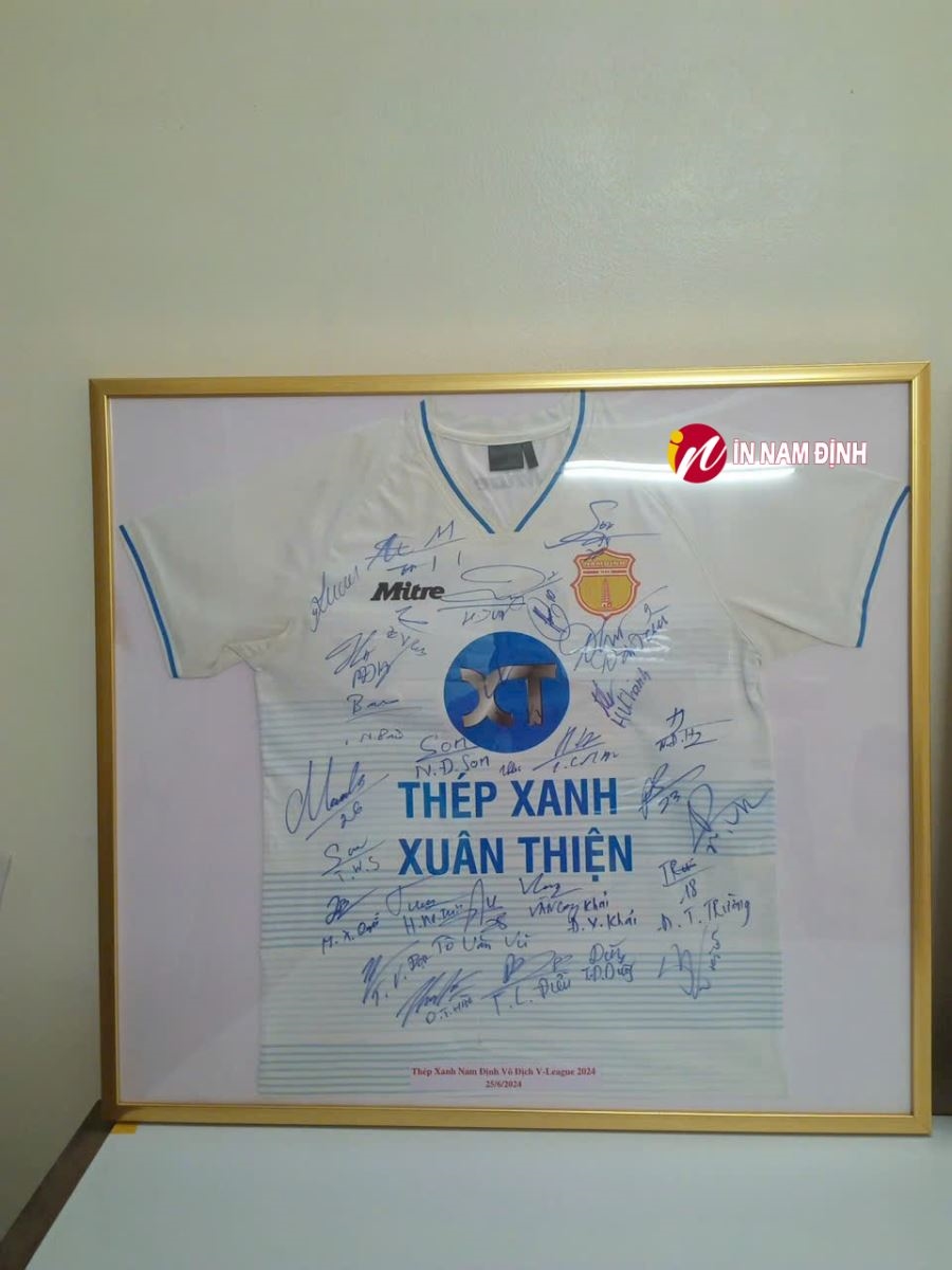 Thiết kế độc đáo nhận đóng khung áo bóng đá siêu bền đẹp tại Nam Định