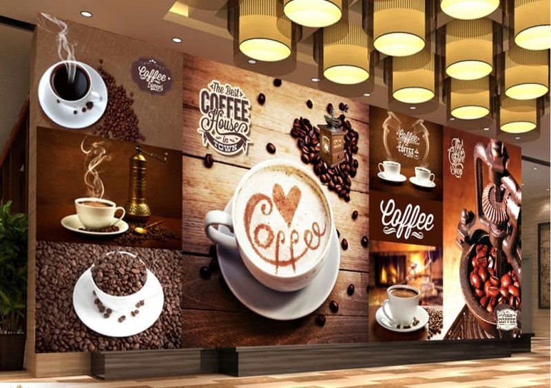 Top 3 bí kíp, chọn tranh 3d trang trí quán cà phê hút khách tăng doanh thu