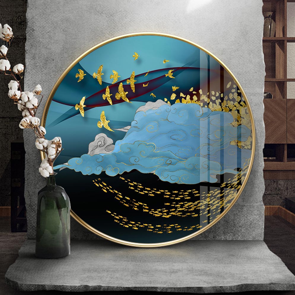 Top những mẫu tranh tròn siêu đẹp, giúp không gian căn phòng sống động