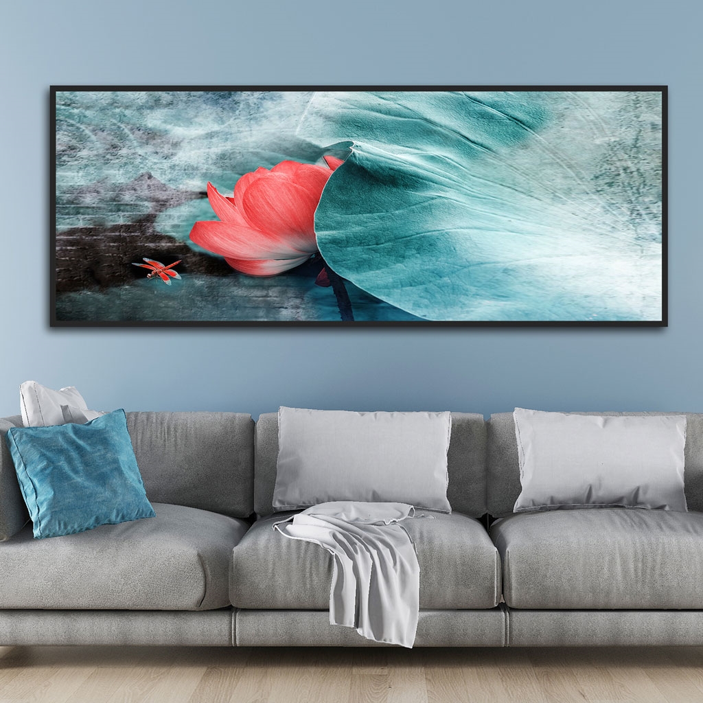 Tranh Hoa Sen, những Bí Mật Ẩn Chứa Đằng Sau Quốc Hoa