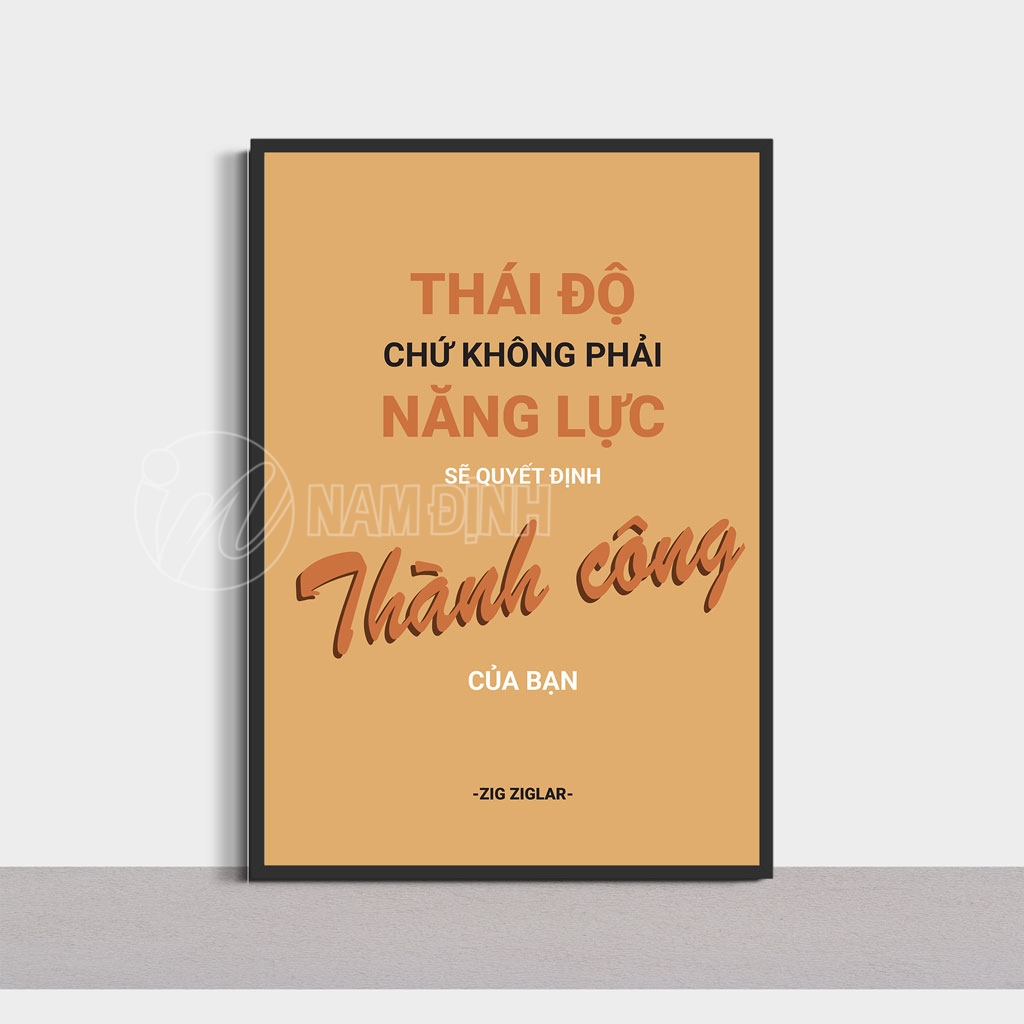 Tranh In Canvas Văn Phòng Tạo Động Lực Làm Việc