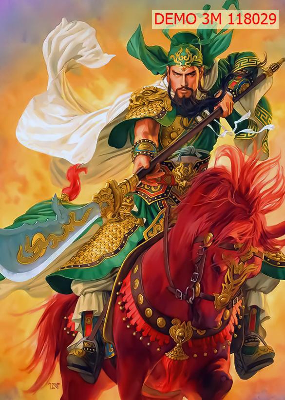 Tranh Quan Văn Trường trang trí với nhiều ý nghĩa Trí, Dũng song toàn