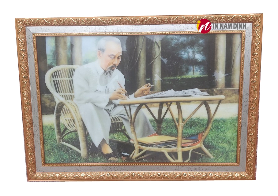 Tranh chân dung Bác Hồ trang trí ý nghĩa và vẻ đẹp trường tồn