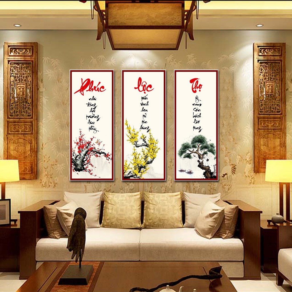 Tranh chữ, tranh treo tường – ý tưởng tuyệt vời cho không gian tối giản mẫu mã mới