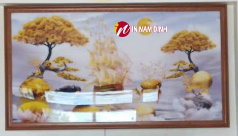 Tranh điện siêu mỏng sự kết hợp giữa công nghệ và ánh sáng