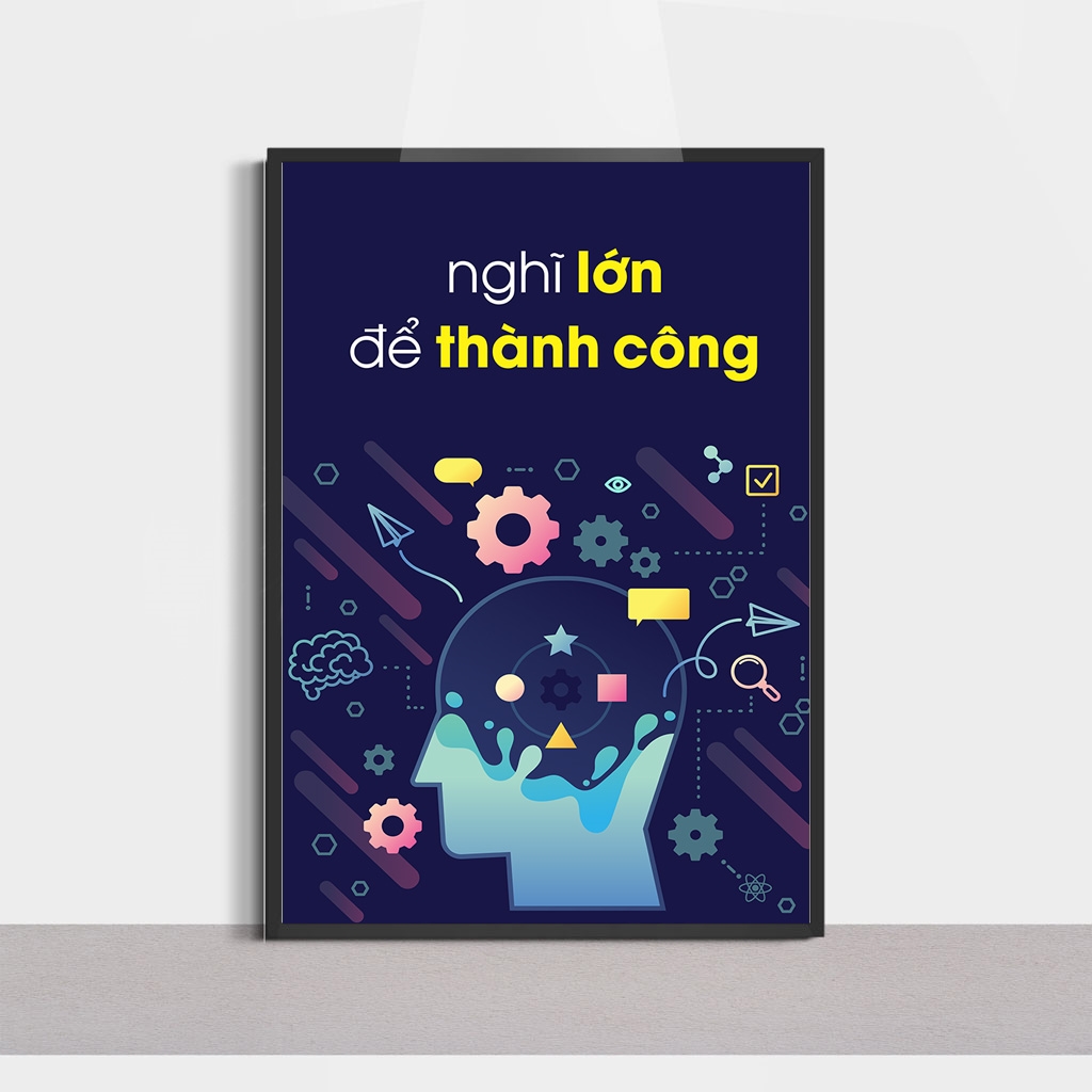 Tranh động lực văn phòng, ý nghĩa, cách treo tạo động lực cho nhân viên