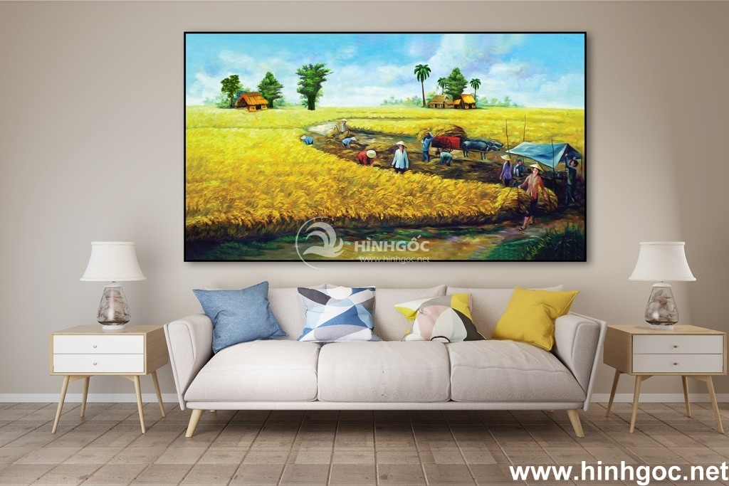 Tranh đồng quê nơi khắc ghi những tinh hoa cổ truyền người Việt