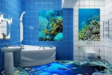 Tranh kính phòng tắm sự lựa chọn hoàn hảo kiến tạo không gian lãng mạng