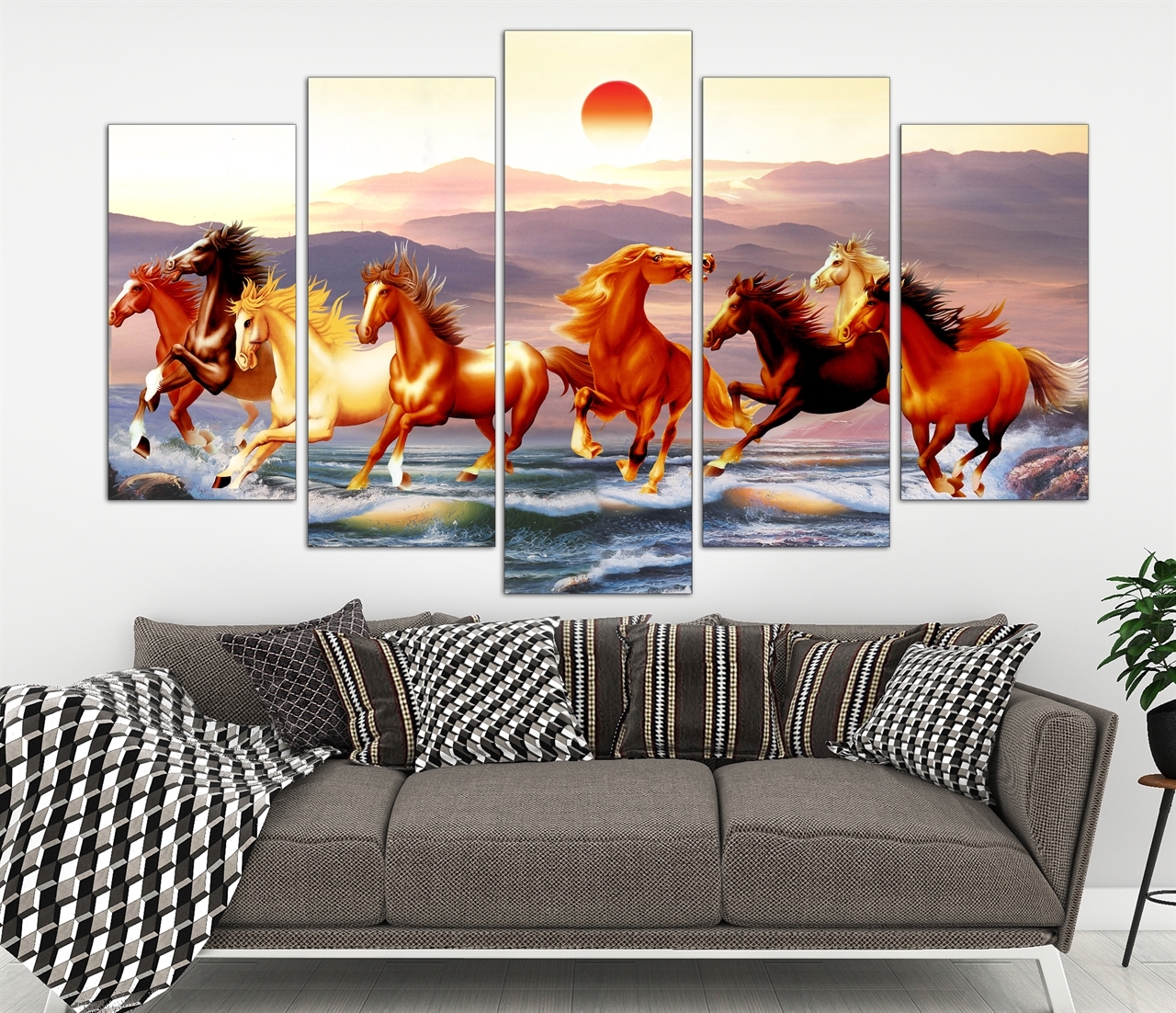 Tranh mã đáo thành công hợp tuổi nào, cách treo hợp phong thủy hút tài lộc