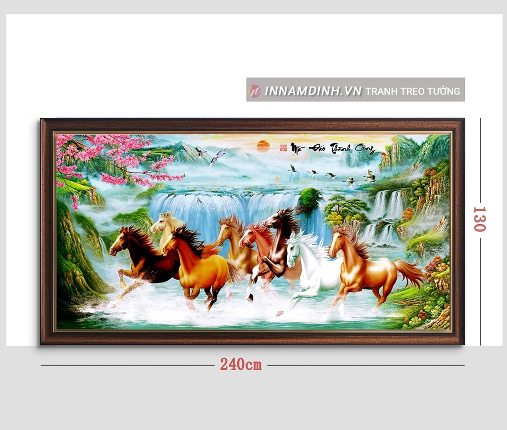 Tranh mã đáo thành công, tranh đẹp, ý nghĩa trong kinh doanh