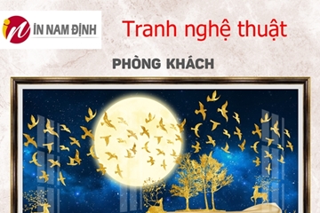 Tranh nghệ thuật xu hướng lựa chọn hoàn hảo trang trí kiến tạo không gian đổi mới