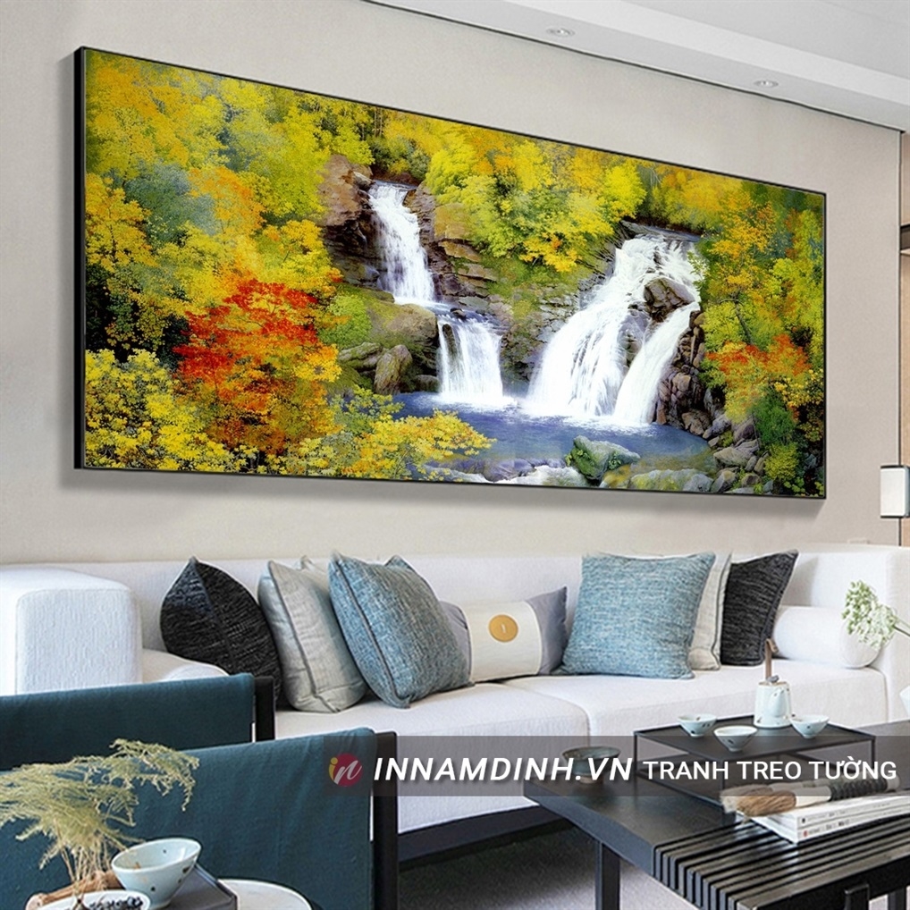 Tranh sơn thủy, tranh treo tường phong thủy tự nhiên