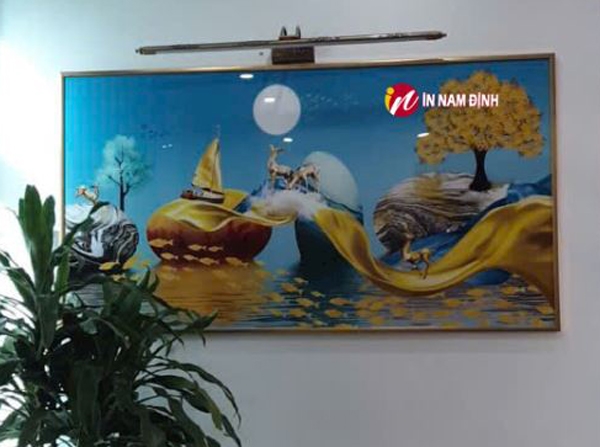 Tranh trang trí phòng khách đẹp bí quyết chọn tranh hoàn hảo cho ngôi nhà bạn