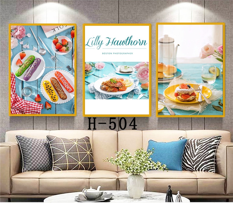 Tranh treo tường phòng ăn ấm cúng, sum họp trọn vẹn yêu thương