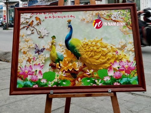 Tranh treo tường phòng ngủ lãng mạn siêu bền đẹp giá rẻ chất lượng tại Nam Định