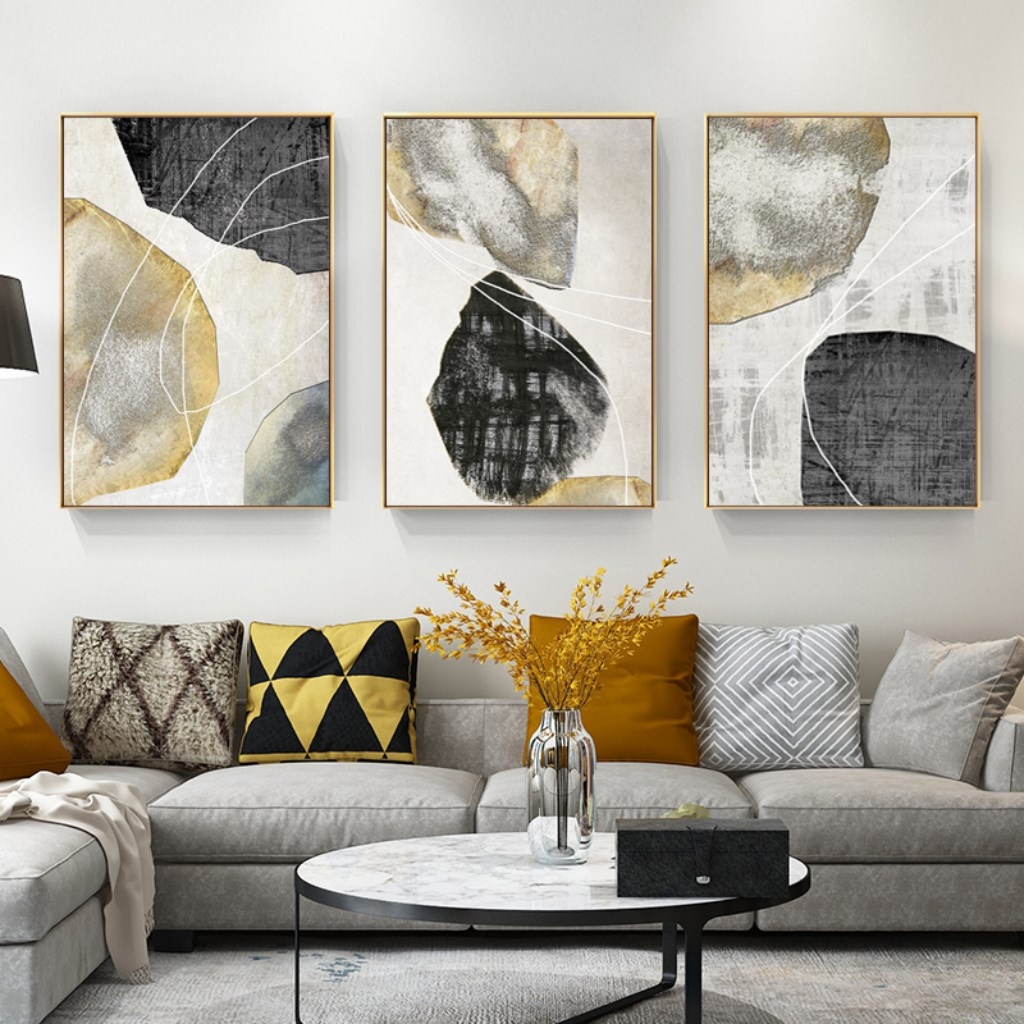 Tranh trừu tượng cách xem và treo tranh hợp phong thủy nghệ thuật 2021