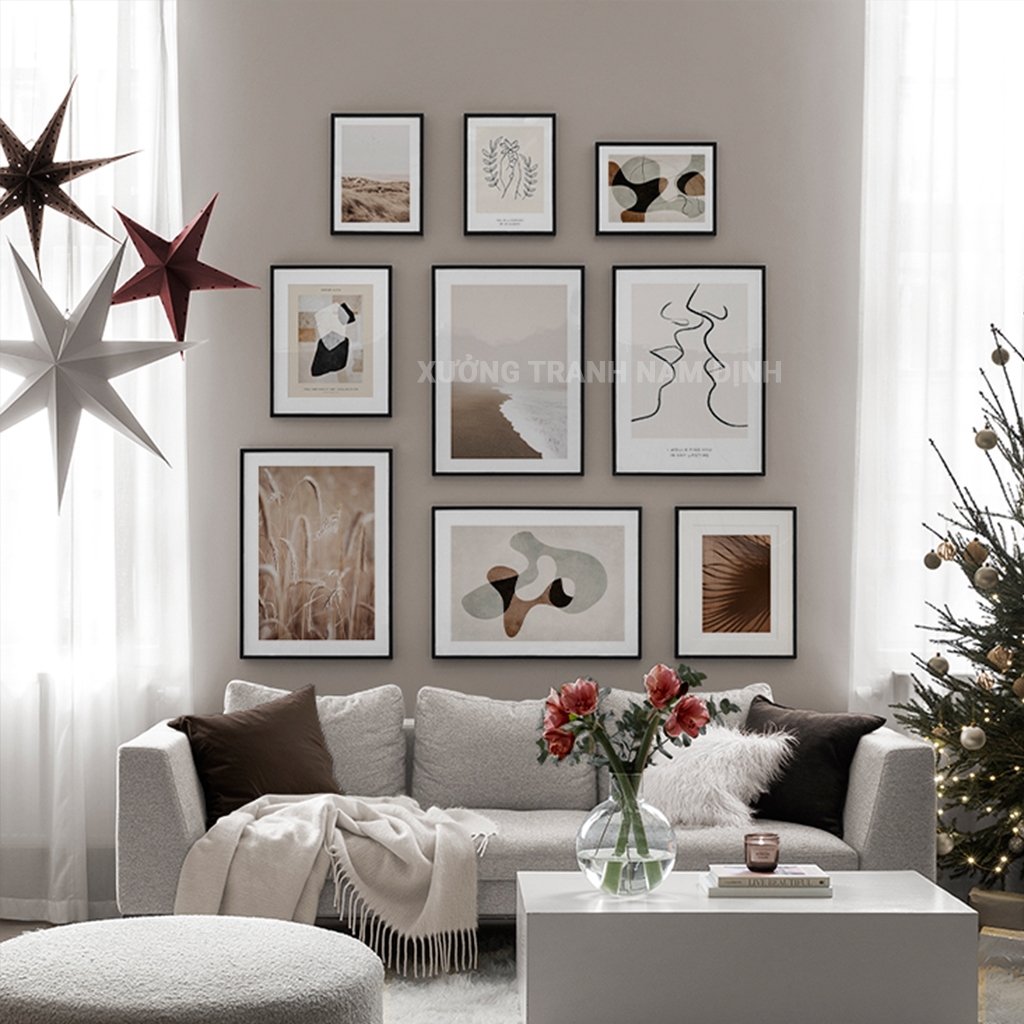 Tranh trừu tượng, ý nghĩa, cách treo theo xu hướng 2021 độc lạ