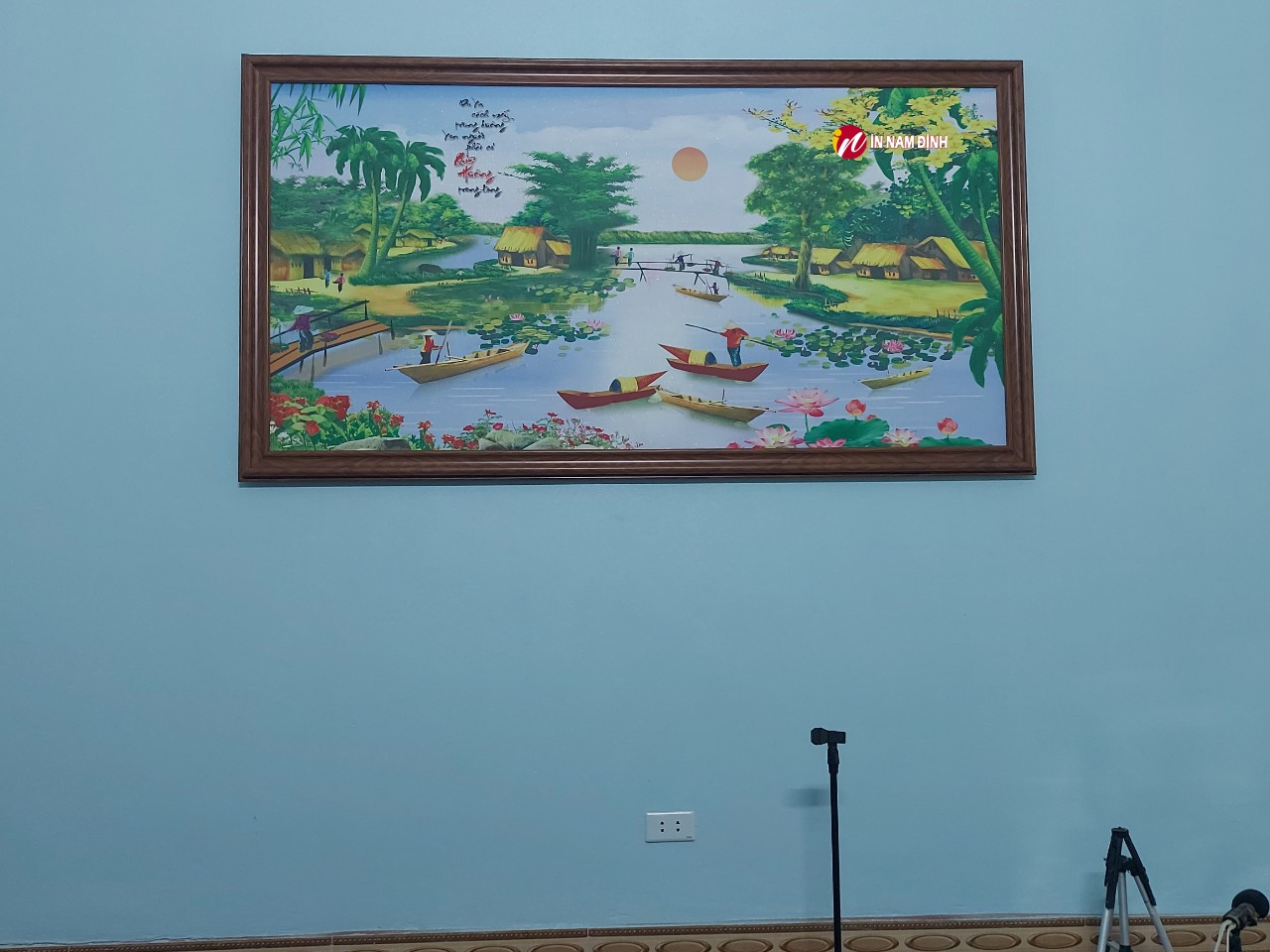 Tự hào quê hương Việt Nam trải nghiệm đẳng cấp với tranh phong cảnh 3D trang trí