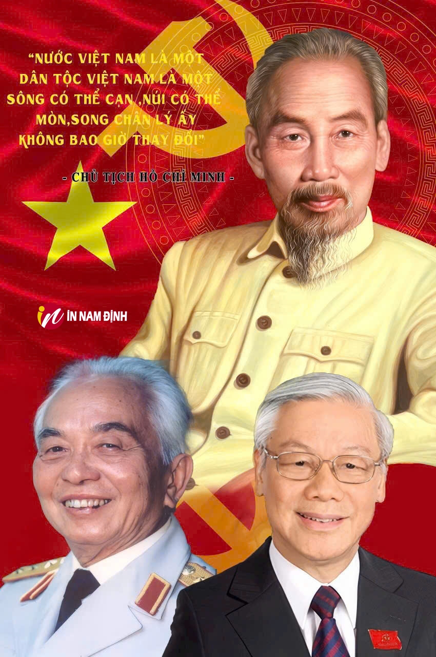 Tưởng nhớ công ơn Bác Hồ qua tranh chân dung treo tường ngày Tết Độc lập 2-9