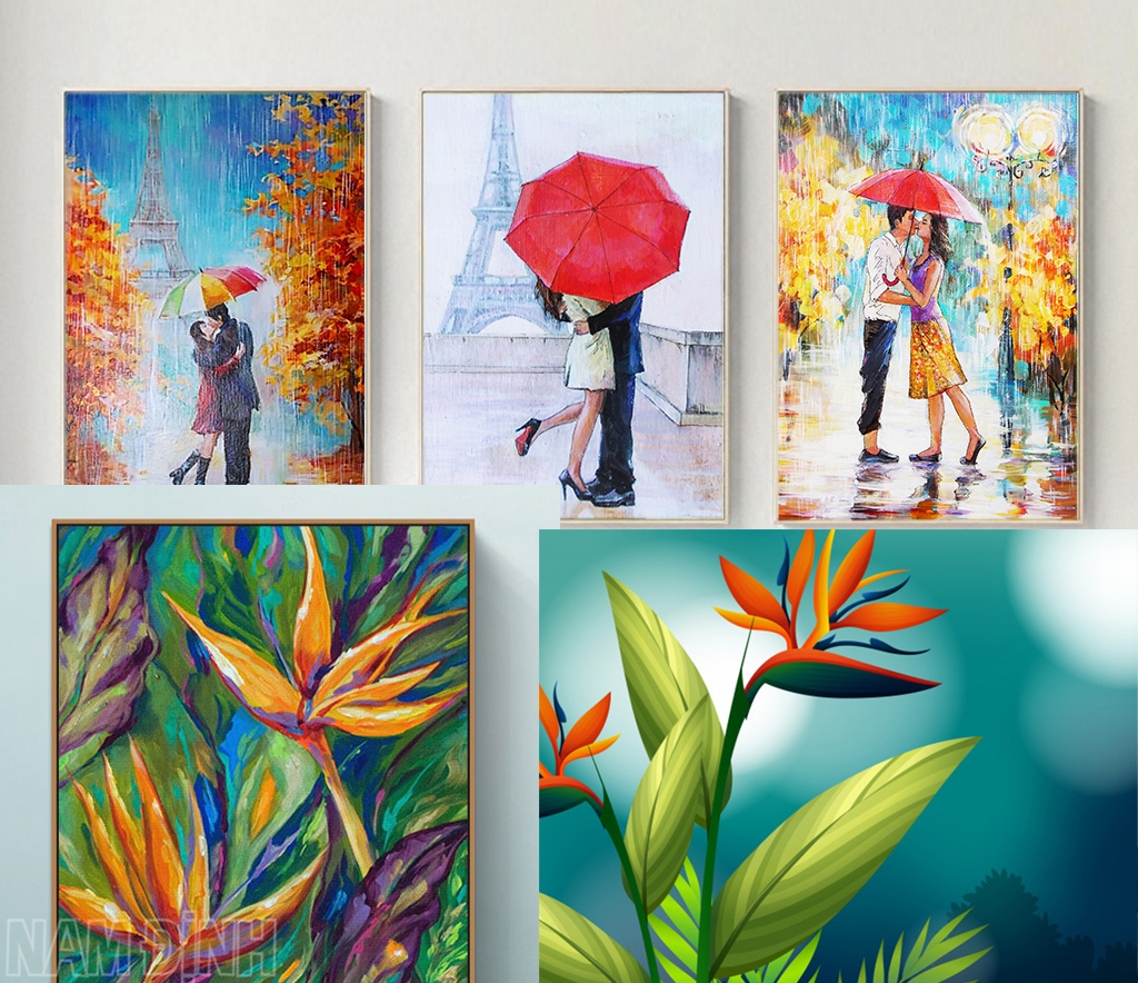 Xem ngay, tranh hoa Thiên Điểu món quà ý nghĩa đặc biệt trao tặng nửa yêu thương 20-10 sắp tới