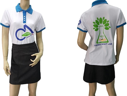 Xịn sò, in logo trên áo điểm nhấn cát tường độc nhất quảng bá cực chất