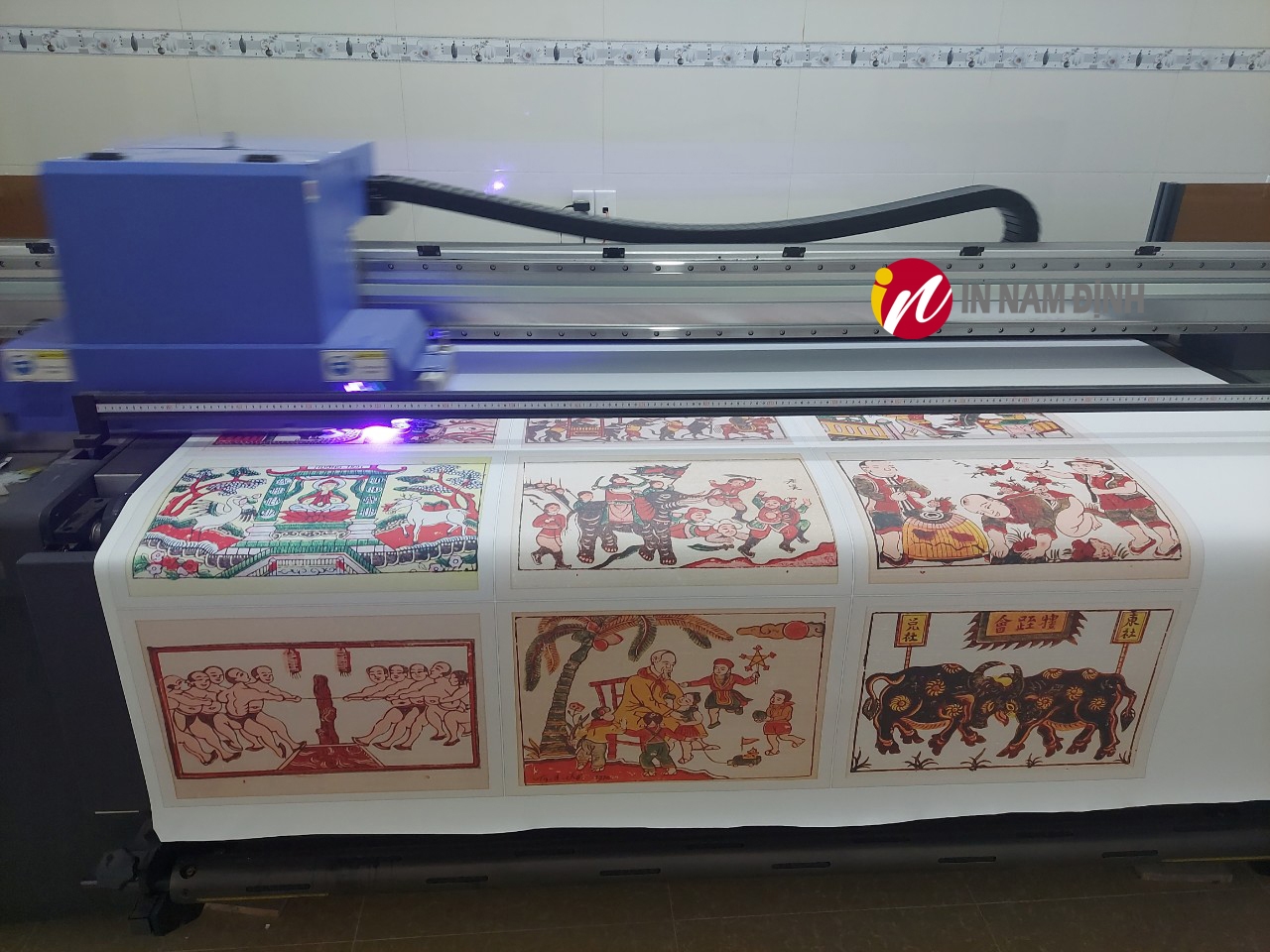 Xịn sò, in tranh dân gian theo yêu cầu siêu bền đẹp, giá rẻ số 1