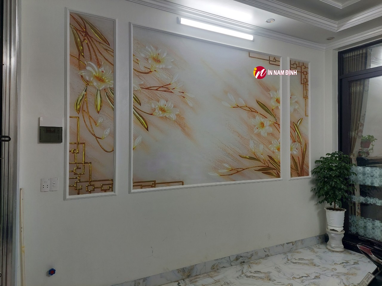 Xịn sò in tranh dán tường chất lượng uy tín chỉ có ở tranhnamdinh.vn