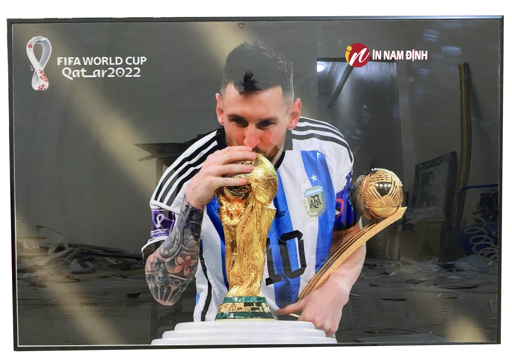 Xịn sò, tranh bóng đá trang trí sang chảnh giải trí thư giãn tốt