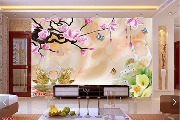 Xịn sò, tranh dán kính phòng khách sự lựa chọn hoàn hảo sang chảnh cát tường