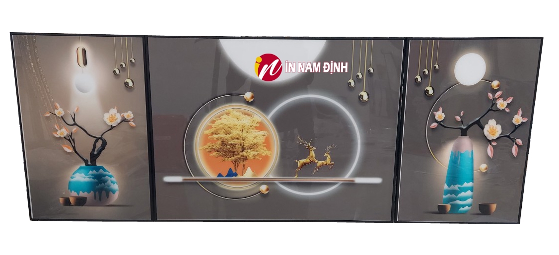 Xịn sò, tranh trừu tượng treo phòng khách ý nghĩa, cách treo cát tường