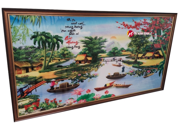 Xu hướng trang trí Tranh 3D phòng khách đẹp nhất chất lượng giá rẻ tại Nam Định