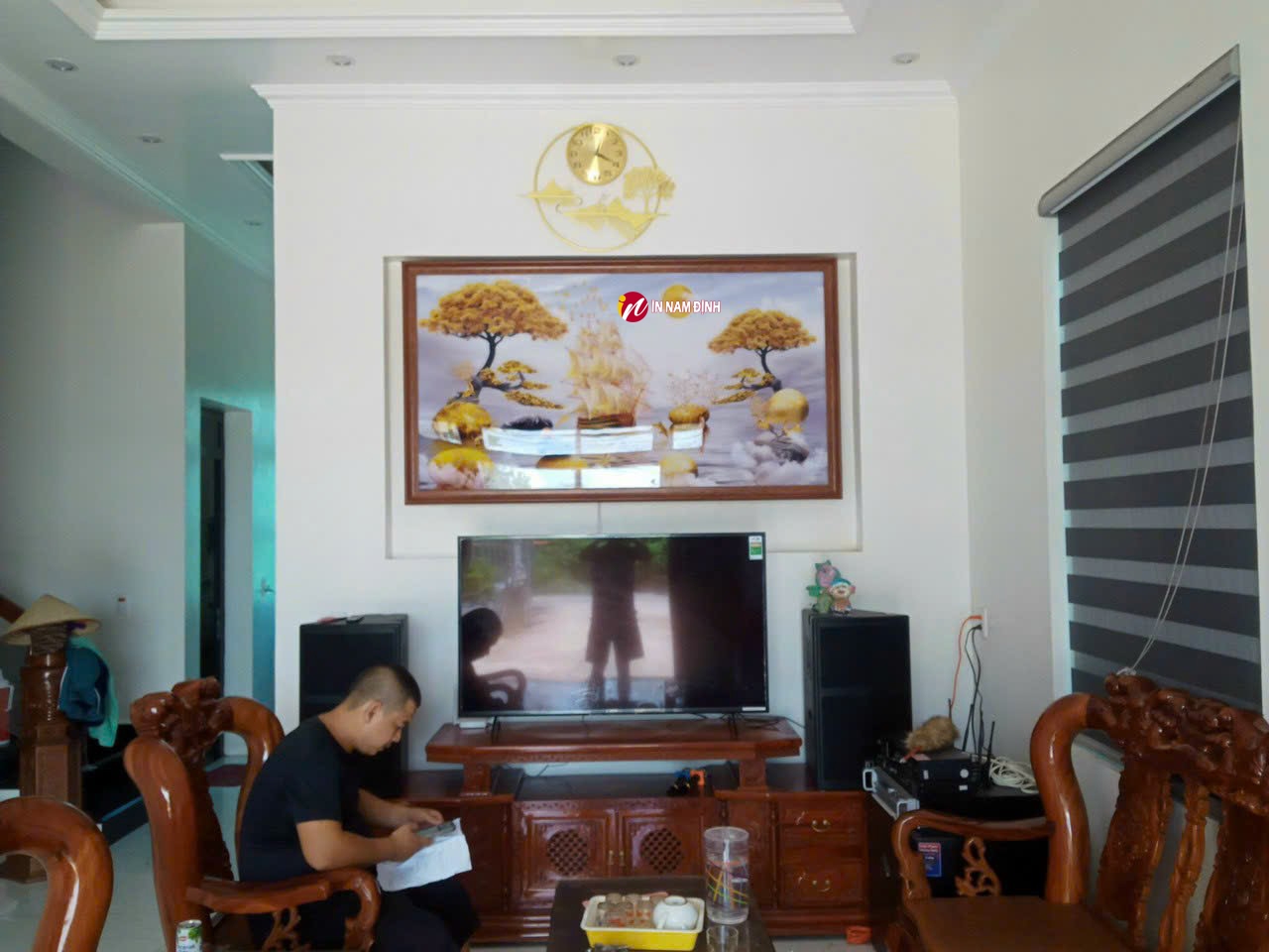 Xu hướng trang trí tranh điện 3d với nhiều tiện ích bất ngờ