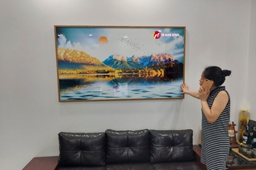 Xu hướng treo trang trừu tượng phong cảnh với nhiều mẫu tranh đẹp tại tranhnamdinh.vn