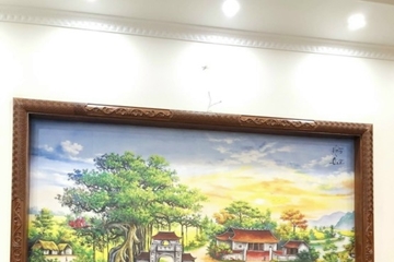 Xưởng đóng khung tranh canvas theo yêu cầu giá rẻ tại tranhnamdinh.vn