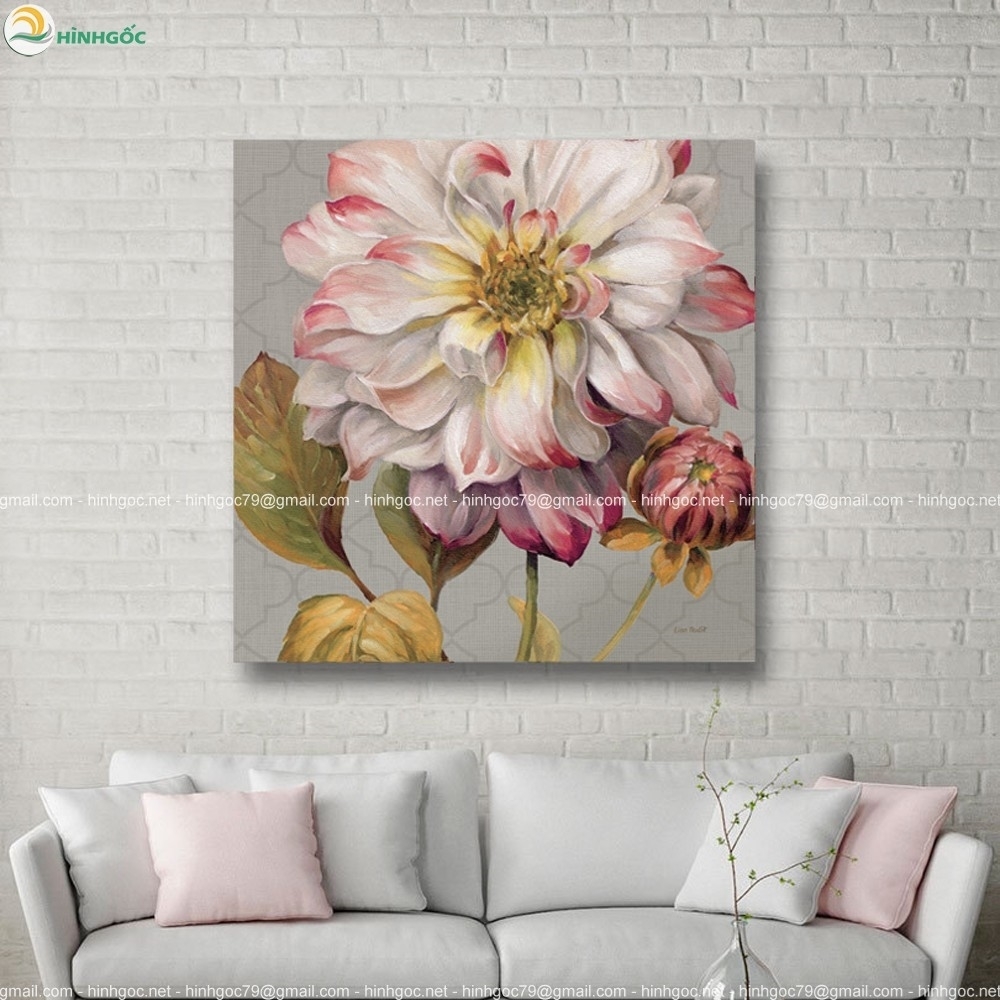 Ý Nghĩa Tranh Hoa Thược Dược Trong Nghệ Thuật Trang Trí