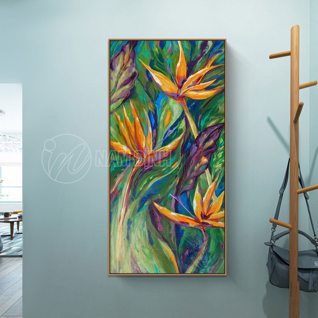 Ý nghĩa tranh hoa Thiên Điểu trong tình yêu và cuộc sống