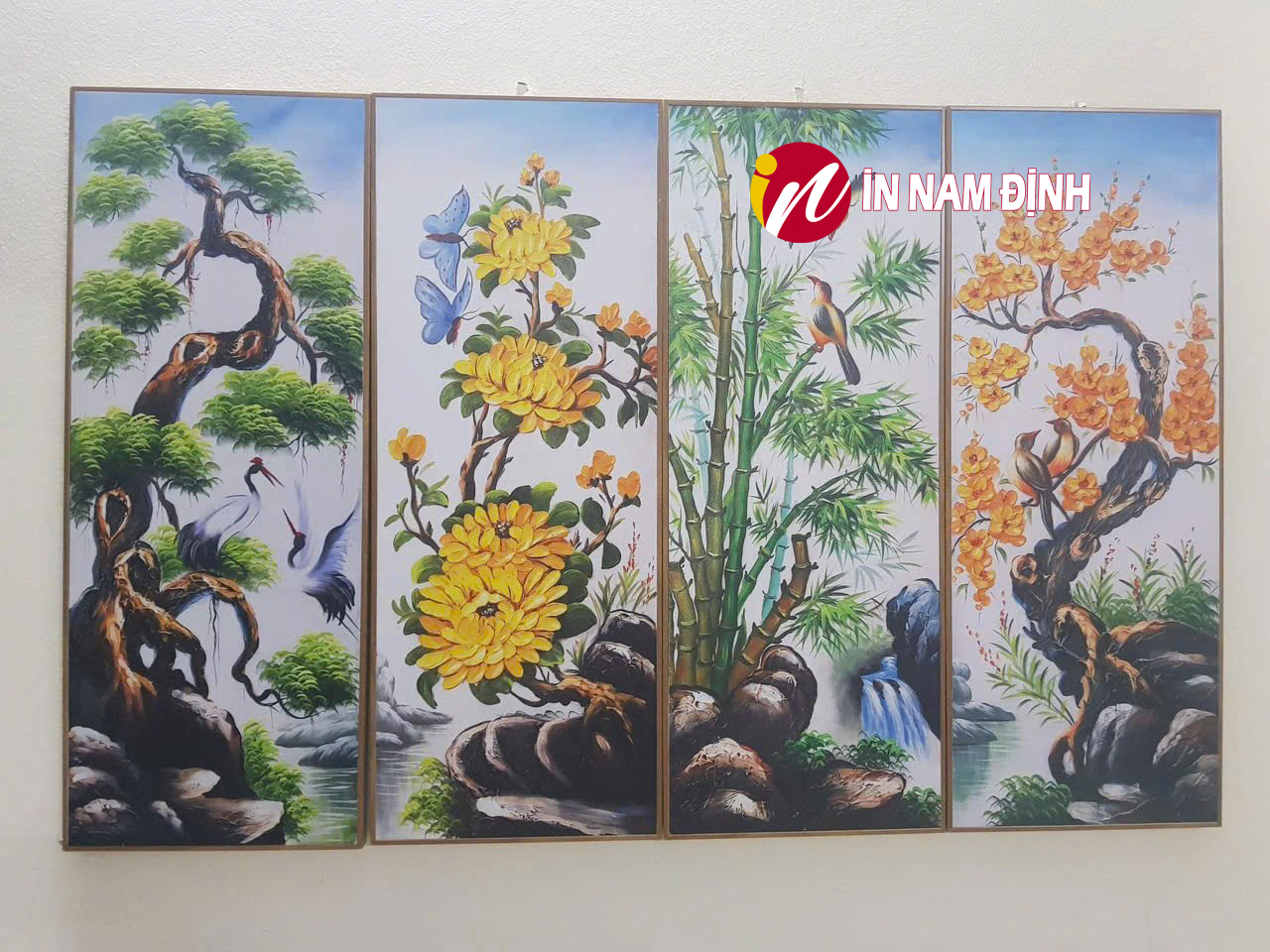 những mẫu tranh canvas đẹp nhất