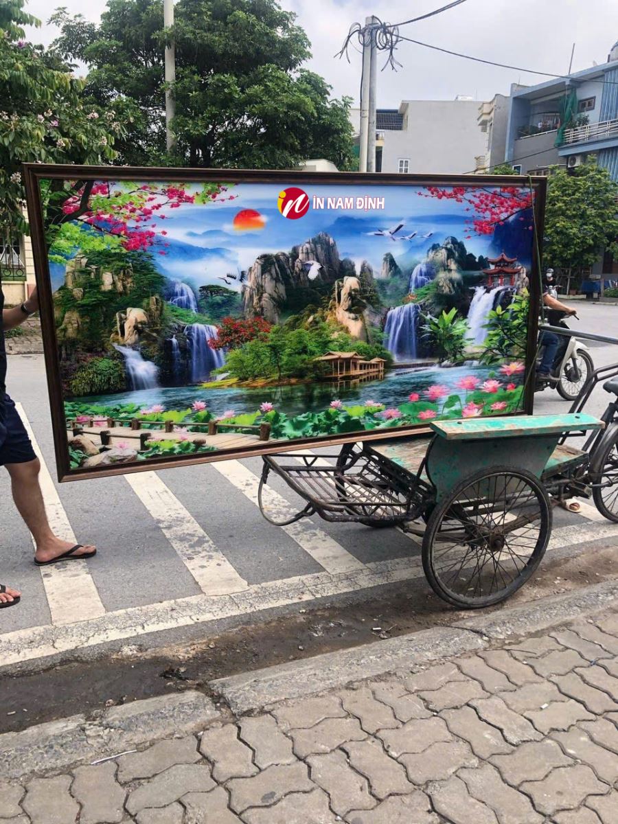 Ưu điểm của tranh canvas