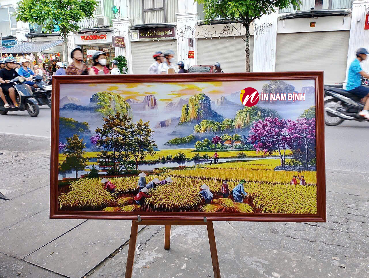 Ý nghĩa của tranh in 3D phong cảnh trong trang trí nội thất