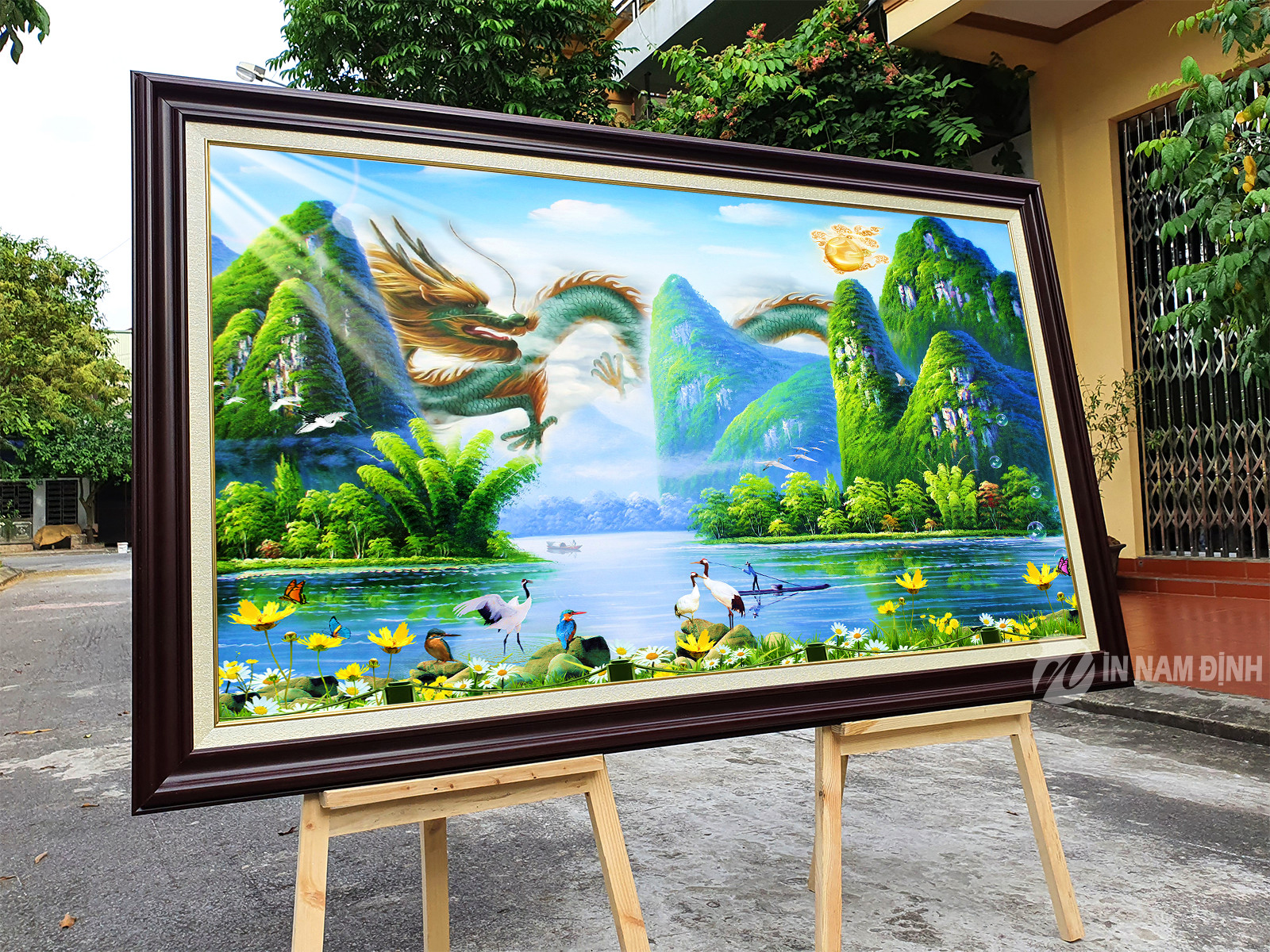 Những hấp dẫn của tranh treo tường Nam Định khiến nhiều người yêu thích lựa chọn