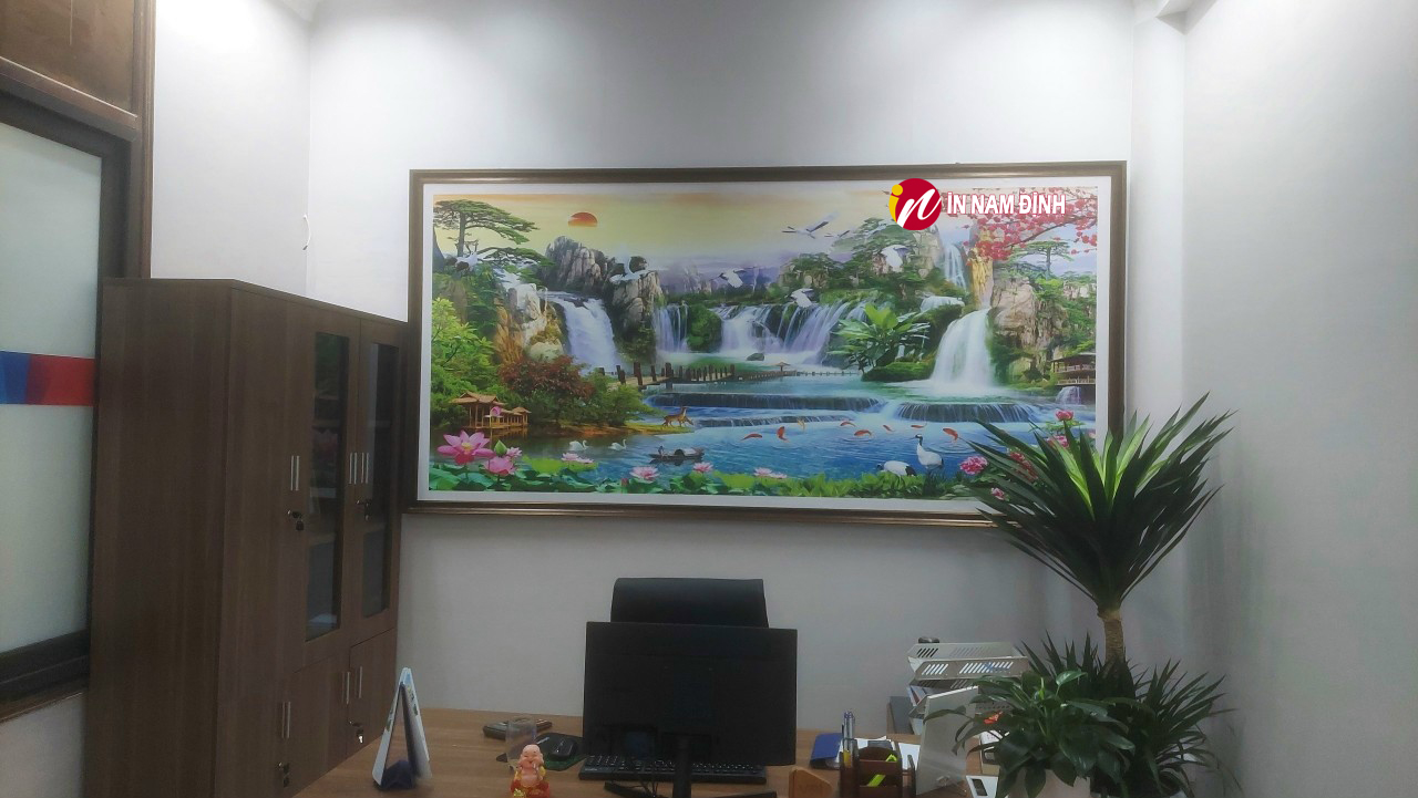 tranh treo phòng khách 3D tại Nam Định.