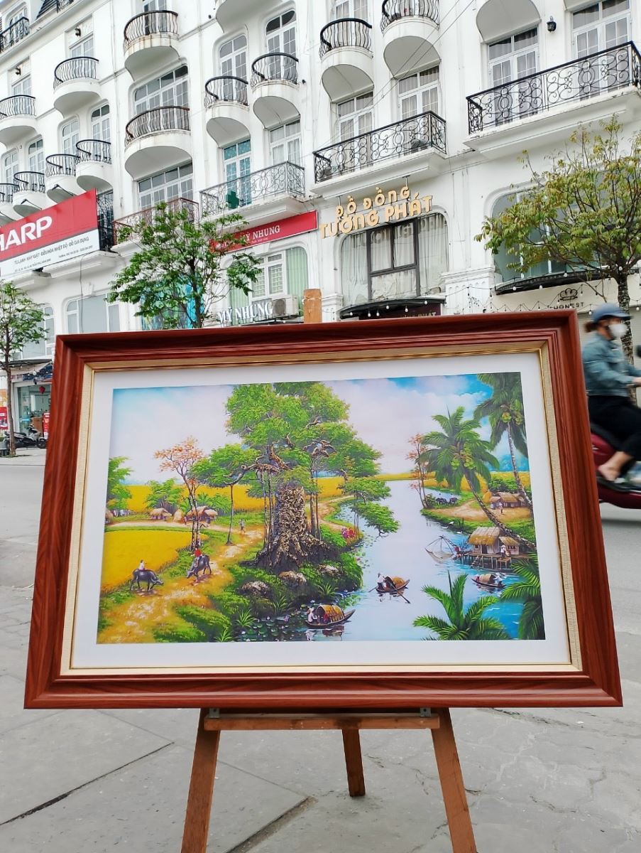 Đóng khung tranh đẹp tại Nam Đinh chất lượng số 1 tại Nam Định