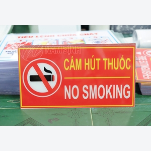 Cấm hút thuốc lá
