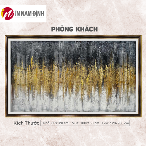 Tranh trừu tượng sắc màu đặc biệt