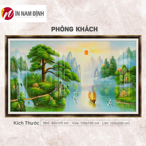 Tranh thủy mặc sơn thủy hữu tình