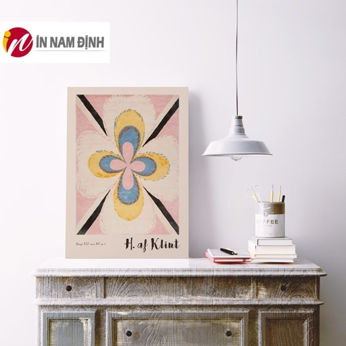 Tranh tối giản thiên nhiên bông hoa họa tiết