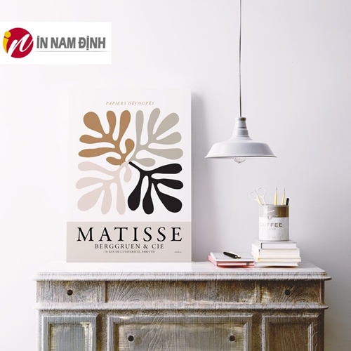 Tranh tối giản canvas bông tuyến